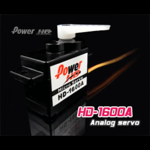 Servo HD1600A 0110 (1.2Kg/0.1Sec/6.0g) - HD-1600A