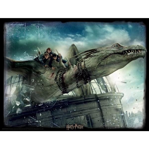 Puzzle 300 pièces : Super 5D puzzle Harry Potter : Norbert le dragon - Wizarding-58038