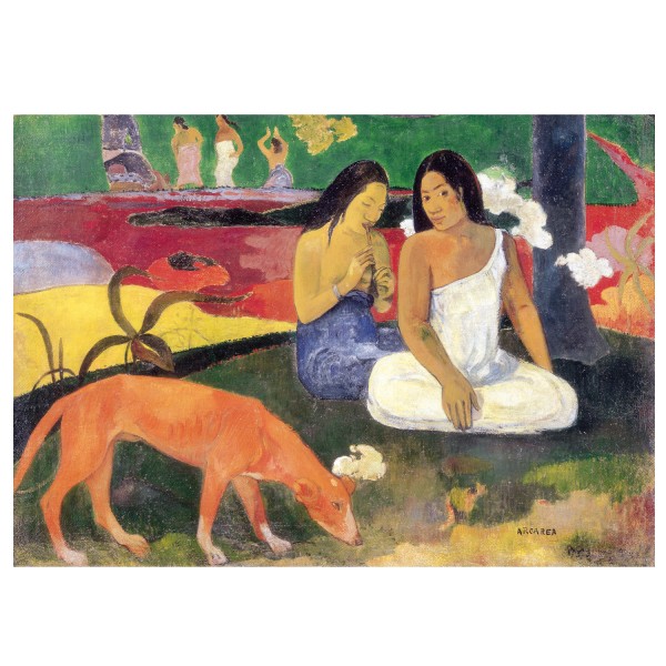 Puzzle d'art en bois 12 pièces Michèle Wilson - Gauguin : Arearea - PMW-W447-12