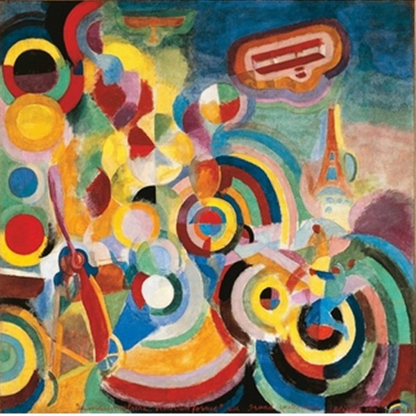 Puzzle d'art en bois 250 pièces Michèle Wilson - Delaunay : Hommage à Blériot - PMW-H254-300