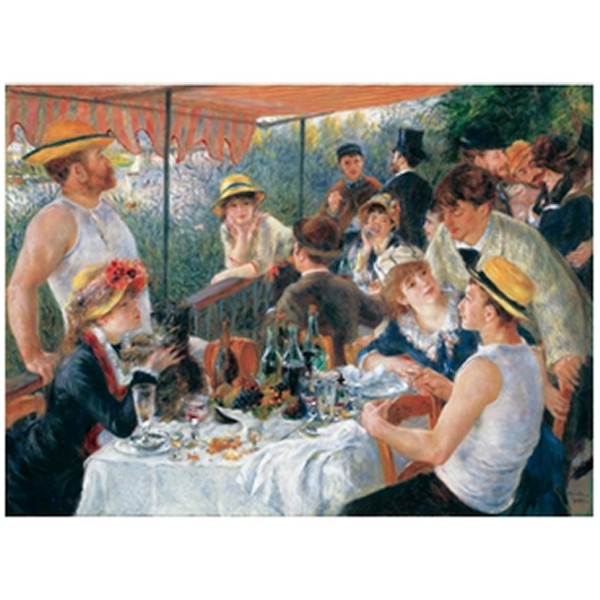 Puzzle d'art en bois 250 pièces Michèle Wilson Renoir : Le dejeuner des canotiers - PMW-C35-250