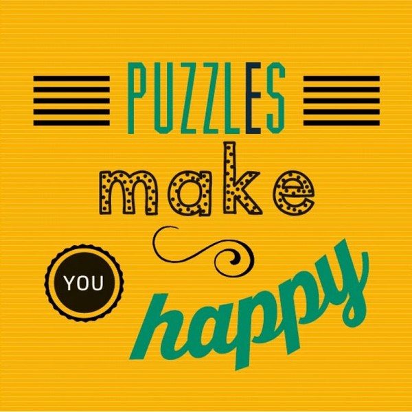 Puzzle d'art en bois 30 pièces Michèle Wilson : Puzzles make you happy - PMW-Z24
