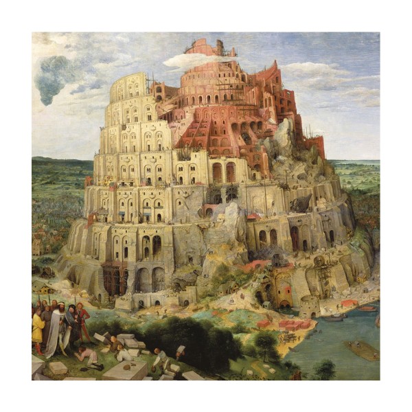 Puzzle d'art en bois 30 pièces Michèle Wilson - Bruegel : Babel - PMW-Z516