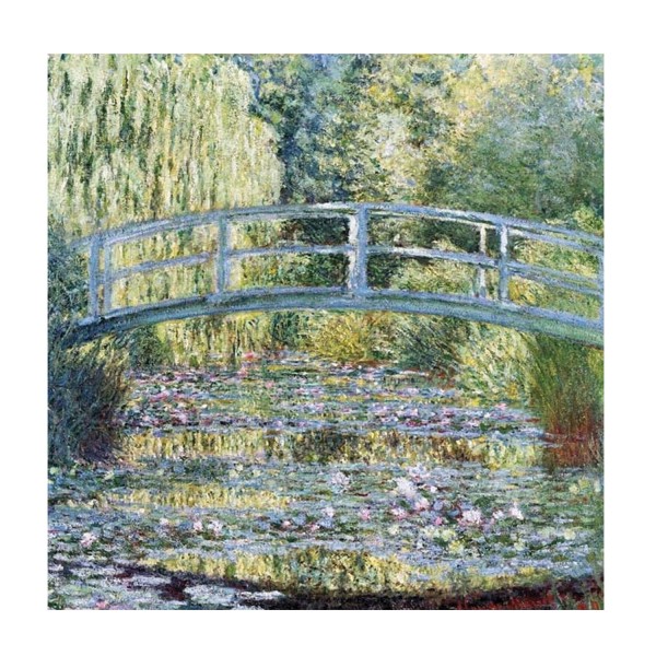 Puzzle d'art en bois 30 pièces Michèle Wilson - Monet : Bassin - PMW-Z54