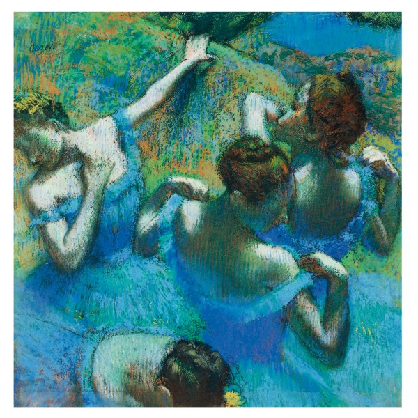Puzzle d'art en bois 350 pièces Michèle Wilson - Degas : Danseuses Bleues - PMW-A181-350