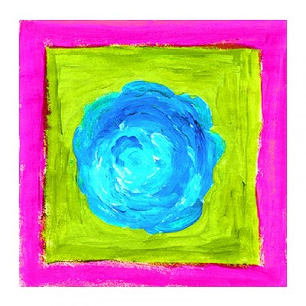 Puzzle d'art en bois 40 pièces Michèle Wilson - Fleur bleue : Lila - PMW-M40-40