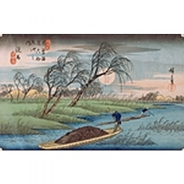 Puzzle d'art en bois 500 pièces Michèle Wilson  :  Seba Hiroshige - PMW-A991-500
