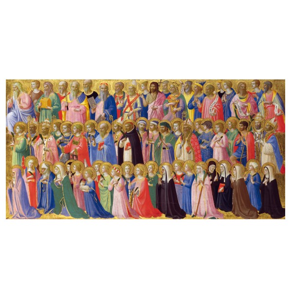 Puzzle d'art en bois 500 pièces Michèle Wilson - Fra Angelico : Predelle du Retable - PMW-A183-500
