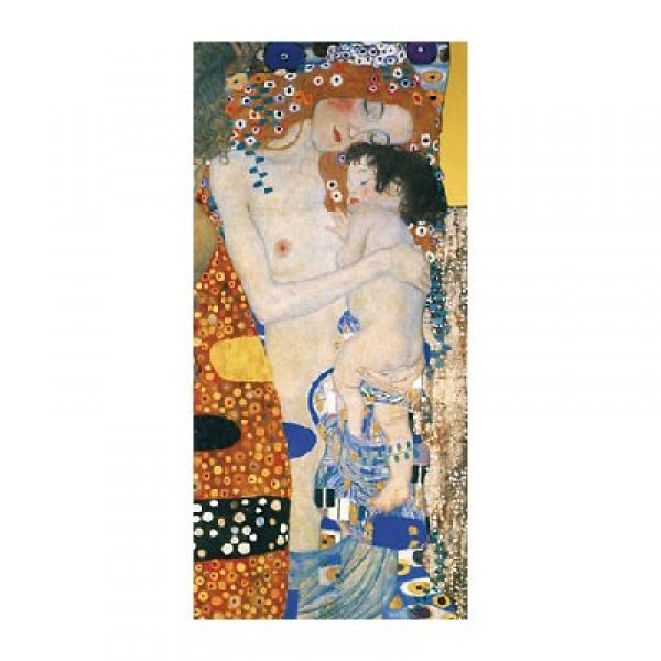 Puzzle d'art en bois 650 pièces Michèle Wilson - Klimt : Mère et Enfant - PMW-A819-650