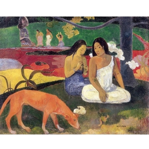 Puzzle d'art en bois 80 pièces Michèle Wilson - Gauguin : Arearea - PMW-A358-80