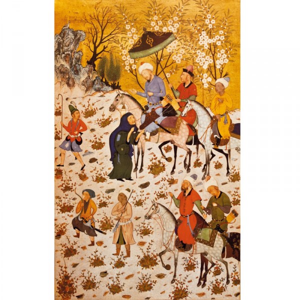 Puzzle d'art en bois 900 pièces Michèle Wilson : Art Oriental : Sultan sandjar - PMW-A332-900