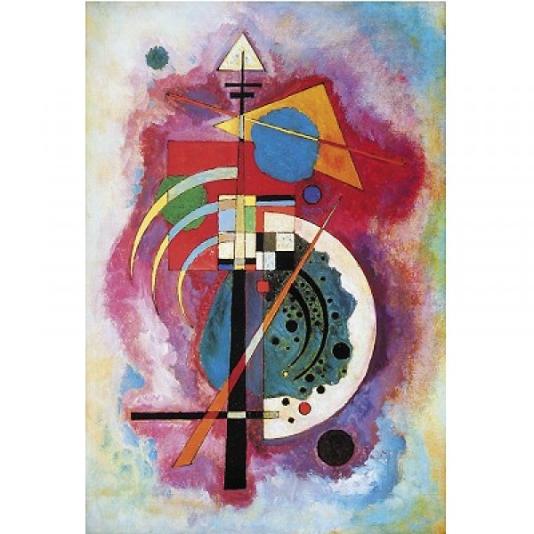 Puzzle en bois - Art maxi 12 pièces - Kandinsky : Hommage à Grohmann - PMW-W79-12