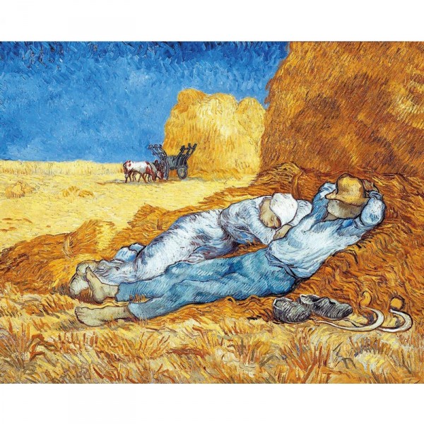 Puzzle en bois Art Maxi 24 pièces : Van Gogh : La méridienne - PMW-W167-24