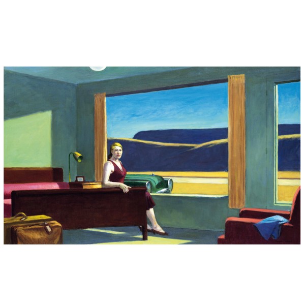 Puzzle d'art en bois 500 pièces Michèle Wilson - Hopper : Le Motel - PMW-A185-500