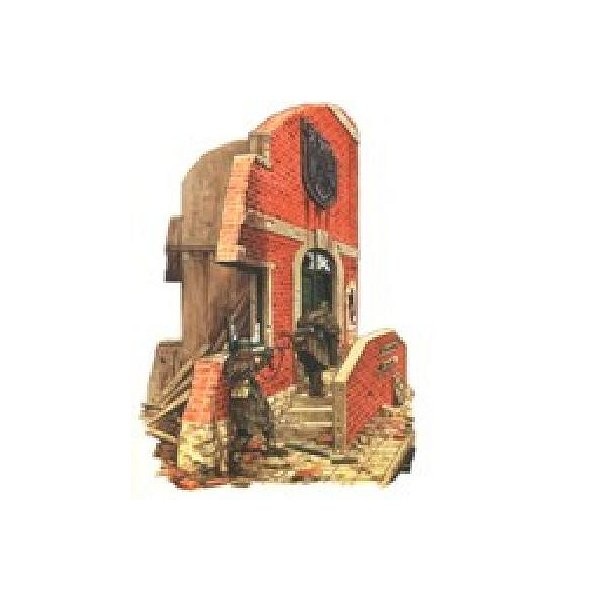 Diorama 1/35 : Ruine d'entrée de maison allemande - R2-2013302
