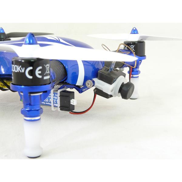 Support bleu Micro Caméra FPV - 200QX384-B