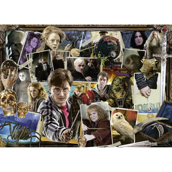 Puzzle 1000 pièces : Harry Potter contre Voldemort - Ravensburger-15170