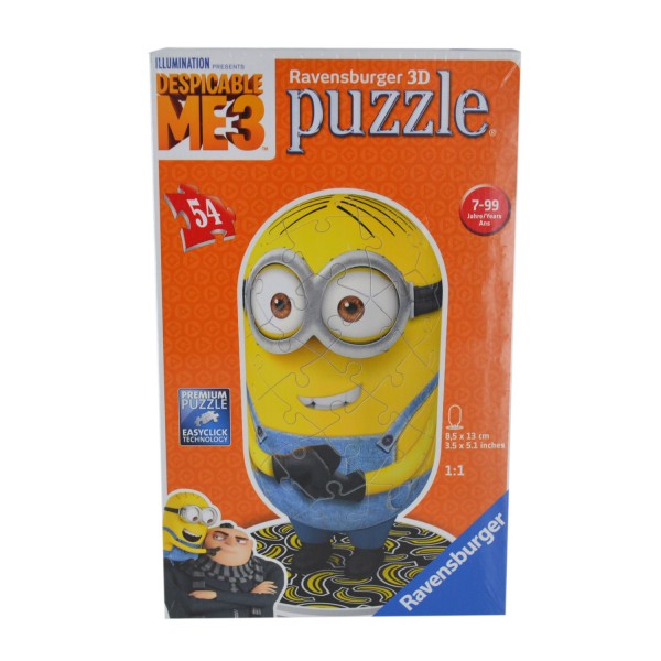 Puzzle 3D 54 pièces : Moi, Moche et Méchant 3 : Bob - Ravensburger-11669