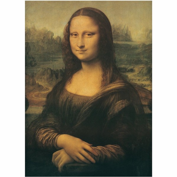 1000 Teile Puzzle - Leonardo da Vinci: Die Mona Lisa - Ravensburger-15296