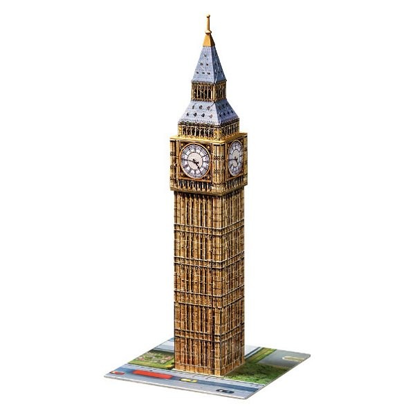 3D Puzzle - 216 pieces: Big Ben, London - Ravensburger-12554