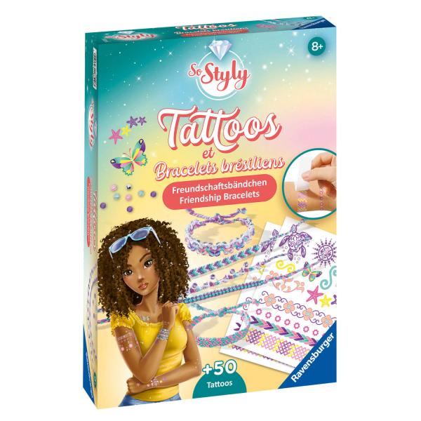 Kit créatif So Styly : Tattoos & Friends Bands : Cool Summer - Ravensburger-18320