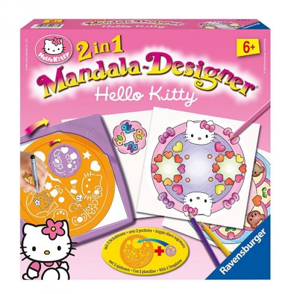 Mandala Designer Hello Kitty Style 2 en 1 - Ravensburger-29992