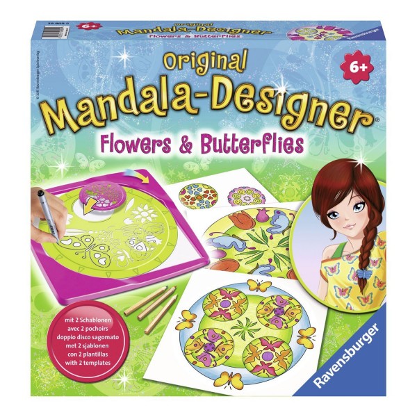 Mandala Designer Original : Flowers & Butterflies - Ravensburger-29809