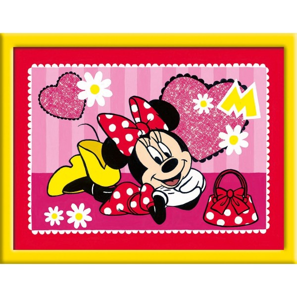 Peinture au numéro : Numéro d'Art Moyen format spécial : Minnie Mouse - Ravensburger-28235