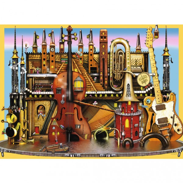 Puzzle 100 pièces XXL : Château de musique - Ravensburger-10524