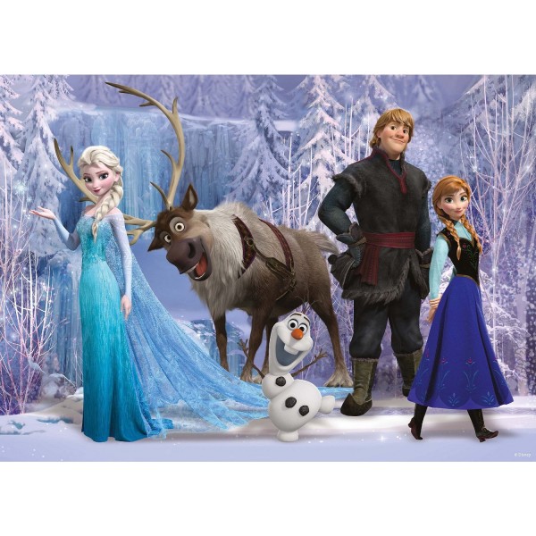 Puzzle 100 pièces XXL : La Reine des Neiges (Frozen) - Ravensburger-10516