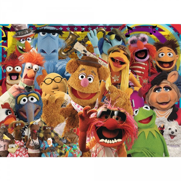 Puzzle 100 pièces XXL : Les Muppets - Ravensburger-10532