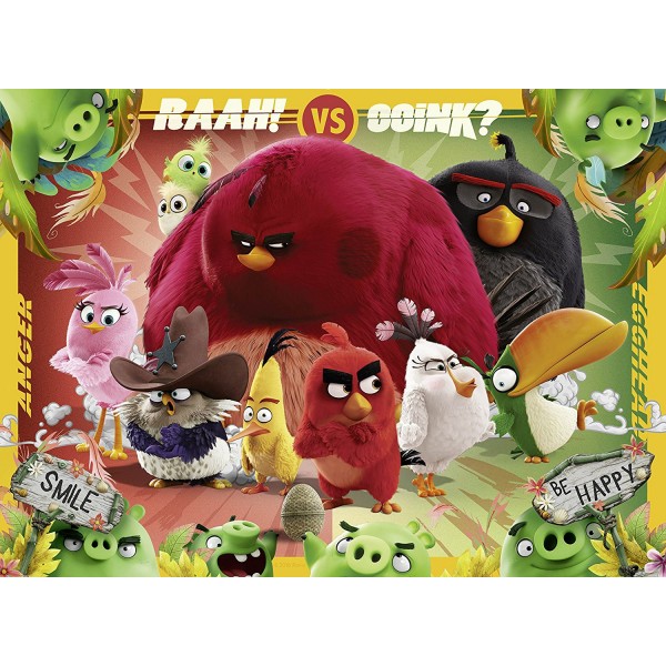 Puzzle 100 pièces XXL : Angry Birds - Ravensburger-10727