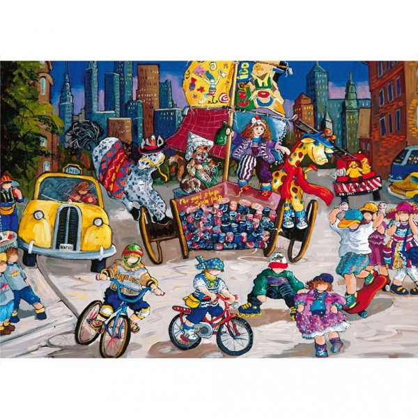 Puzzle 1000 pièces : Carnaval - Ravensburger-19447