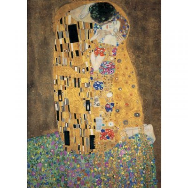 Puzzle 1000 pièces : Klimt : Le baiser - Ravensburger-15743