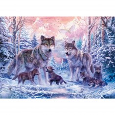 Puzzle 1000 pièces : Loups