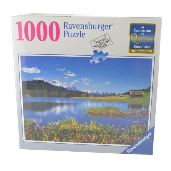 Puzzle 1000 pièces : Montagne magique - Ravensburger-80240