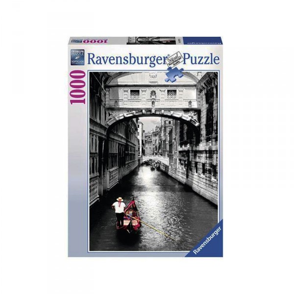 Puzzle 1000 pièces : Pont des soupirs : Venise - Ravensburger-194728
