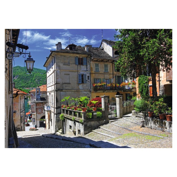 Puzzle 1000 pièces : Rue du Piedmont, Italie - Ravensburger-19427