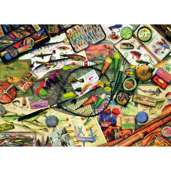 Puzzle 1000 pièces : Fishing Fun - Ravensburger-19600