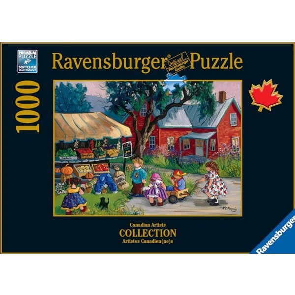 Puzzle 1000 pièces - Jour de marché - Ravensburger-19089