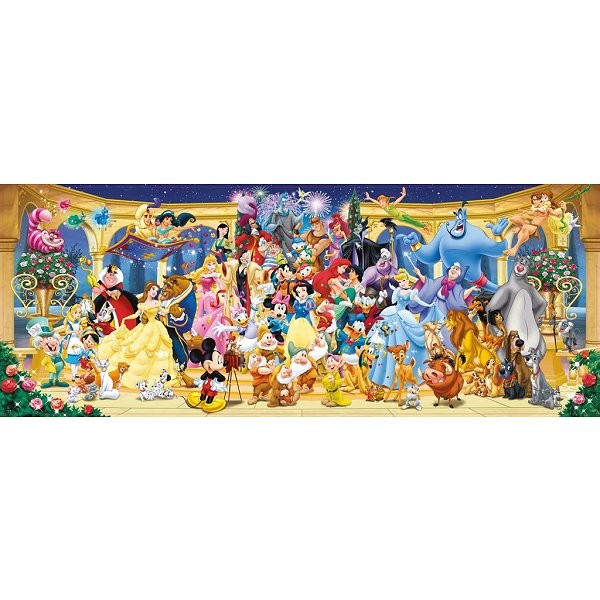 Puzzle 1000 pièces - Photo de groupe Disney - Ravensburger-15109