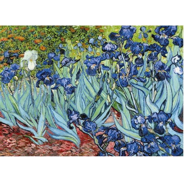 Puzzle 1000 pièces - Van Gogh : Les Iris - Ravensburger-15613
