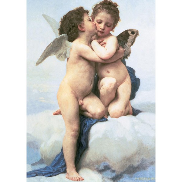 Puzzle 1000 pièces - William Bouguereau : Les anges - Ravensburger-15811