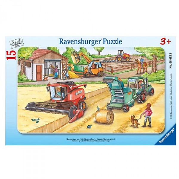 Puzzle 15 pièces - Travaux agricoles - Ravensburger-06015