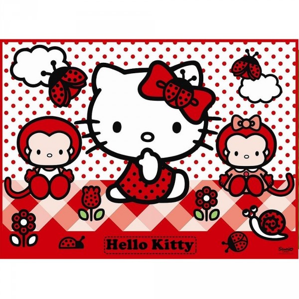 Puzzle 150 pièces XXL : Hello Kitty - Ravensburger-10011