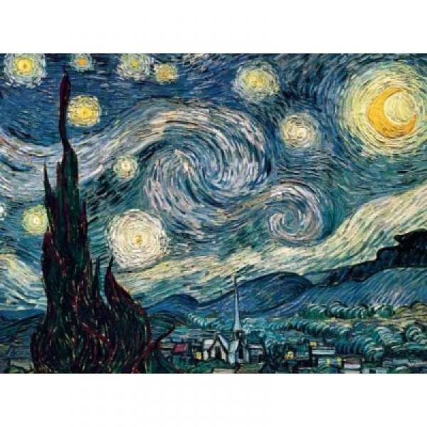 Puzzle 1500 pièces - Van Gogh : La nuit étoilée - Ravensburger-16207