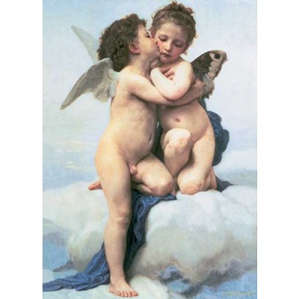 Puzzle 1500 pièces - William Bouguereau : Les anges - Ravensburger-16228