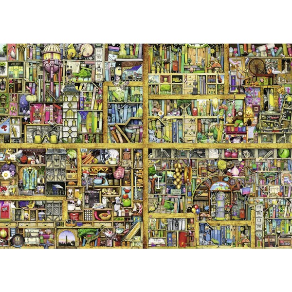 Puzzle 18000 pièces : Magical Bookcase, Thompson - Ravensburger-17825