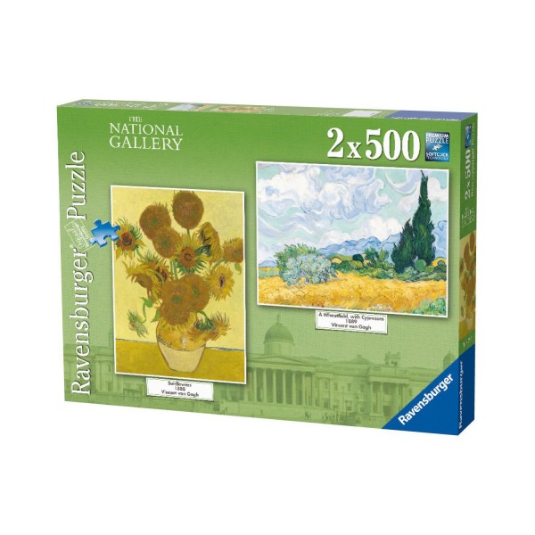 Puzzle 2 x 500 pièces : Vincent van Gogh - Ravensburger-14070