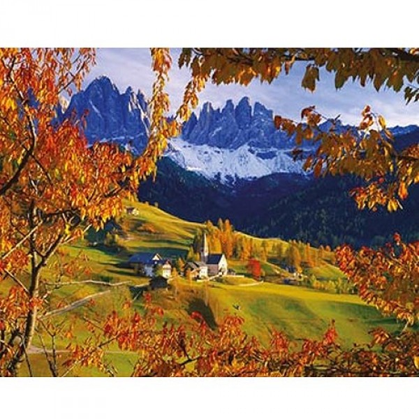 Puzzle 2000 pièces - Vallée en automne - Ravensburger-16621